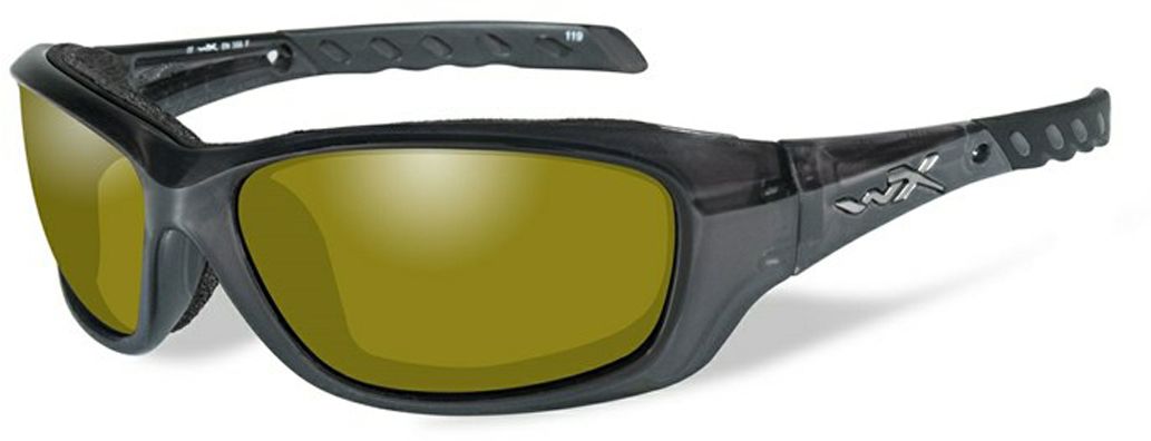 Очки солнцезащитные WileyX Gravity Polarized, для охоты, рыбалки и активного отдыха, цвет: YellowCCGRA11 Очки солнцезащитные WileyX Gravity Polarized, для охоты, рыбалки и активного отдыха, цвет: YellowCCGRA11Поляризованные желтые линзы обеспечивают превосходную видимость, как при ярком, так и в слабом освещении, и они идеально подходят для активного отдыха, особенно для рыбалки. Линзы Wiley X, изготовленые из безосколочного поликарбоната с устойчивостью к царапинам, обеспечивают 100% УФ-защиту. ОЛЯРИЗАЦИОННЫЙ ФИЛЬТР 8ТМ Запатентованная WileyX технология поляризации линз обеспечивает 100% поляризацию и 100% защиту от ультрафиолетовых лучей для непревзойденной четкости и контрастности изображения. ЗАЩИТА ОТ УДАРОВ НА ВЫСОКОЙ СКОРОСТИ Оправа и линзы должны выдерживать удар тяжелого снаряда весом 500 гр, падающего с высоты 127 см ПРОЧНОЕ ПОКРЫТИЕ Устойчивое к царапинам покрытие защищает линзы от механических повреждений и продлевает срок их службы. АНТИБЛИКОВОЕ ПОКРЫТИЕ Антибликовое покрытие устраняет нежелательные отражения с поверхностей линз. ВОДООТТАЛКИВАЮЩЕЕ ПОКРЫТИЕ Водоотталкивающее покрытие обеспечивает скатывание воды с поверхности линз. Используется только на поляризационных...