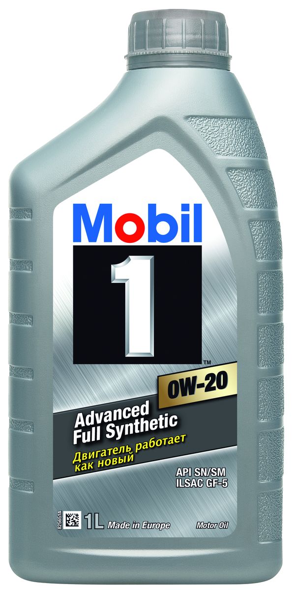Масло моторное Mobil, синтетическое, класс вязкости 0W-20, 1 л152560 Масло моторное Mobil, синтетическое, класс вязкости 0W-20, 1 л152560Синтетическое моторное масло Mobil подходит для последних автомобилей Toyota, Honda, Kia, Hyundai, в которых используется масло класса вязкости 0W-20. Отвечает требованиям экономии топлива ILSAC GF-5. Моторное масло Mobil отличается выдающейся производительностью. Товар сертифицирован.