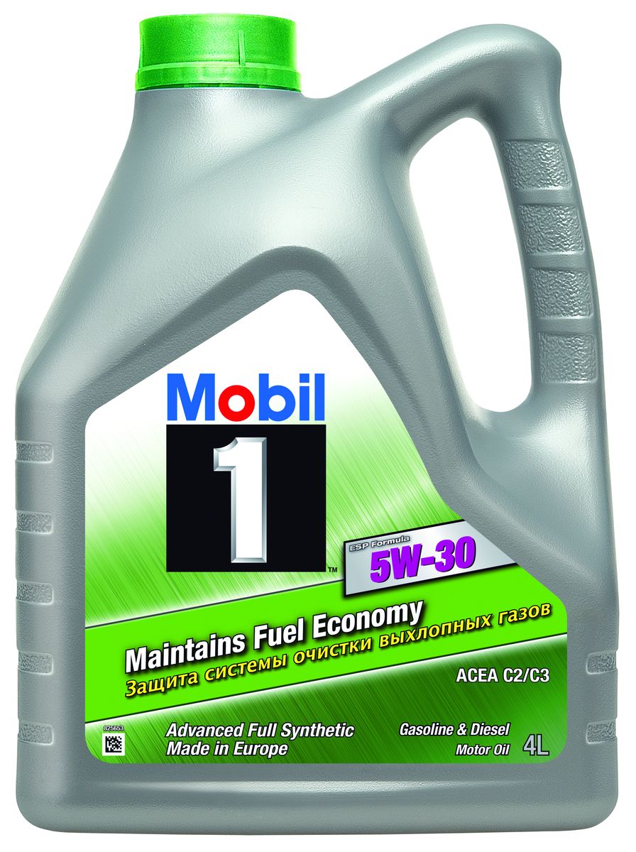 Масло моторное Mobil ESP Formula, синтетическое, класс вязкости 5W-30, 4 л152621 Масло моторное Mobil ESP Formula, синтетическое, класс вязкости 5W-30, 4 л152621Синтетическое моторное масло Mobil ESP Formula подходит для большинства современных европейских автомобилей с бензиновыми двигателями: Audi, BMW, Mercedes-Benz, VW и Skoda. Подходит для большинства европейских автомобилей с дизельными двигателями, оснащенных сажевыми фильтрами, и KIA (дизельные двигатели). Обеспечивает защиту выхлопной системы. Синтетическая основа и комплекс специальных присадок гарантирует исключительную надежность работы двигателя и сцепления в условиях экстремальных нагрузок. Товар сертифицирован. Уважаемые клиенты! Обращаем ваше внимание на возможные изменения в дизайне упаковки. Качественные характеристики товара остаются неизменными. Поставка осуществляется в зависимости от наличия на складе.