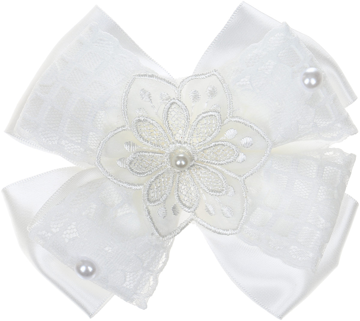 Babys Joy Резинка для волос Бант цвет белый MN 200MN 200_белый, белое кружево Babys Joy Резинка для волос Бант цвет белый MN 200MN 200_белый, белое кружевоРезинка для волос Babys Joy Бант позволит не только убрать непослушные волосы с лица, но и придать образу романтичности и очарования. Такая резинка для волос подчеркнет уникальность вашей маленькой модницы и станет прекрасным дополнением к ее неповторимому стилю.