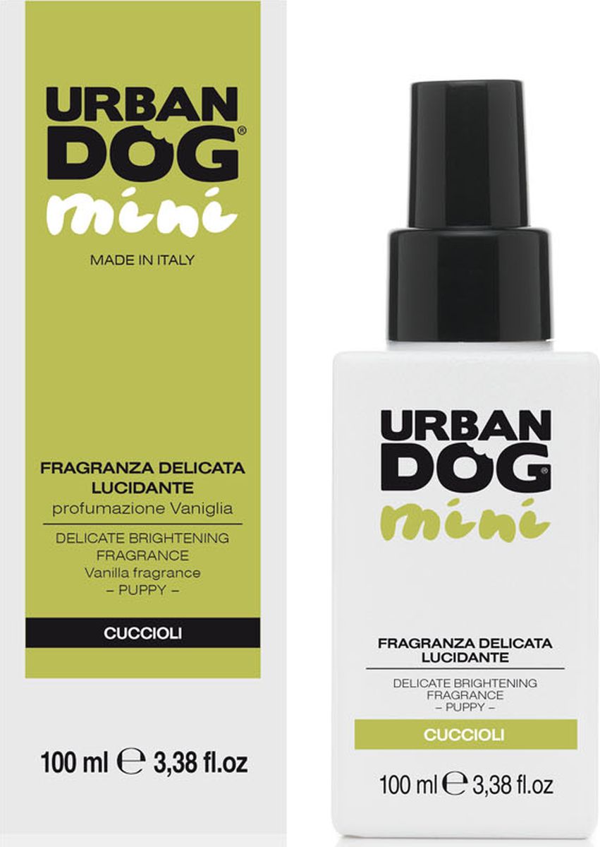 Бальзам для собак Urban Dog, нежного действия с блеском, аромат ванили, 100 млUD1002FLM Бальзам для собак Urban Dog, нежного действия с блеском, аромат ванили, 100 млUD1002FLMНежный и дезодорирующий аромат, который не нарушает естественную регуляцию сальных желез и обоняние щенка. Отлично подходит в качестве средства для придания блеска шерсти.