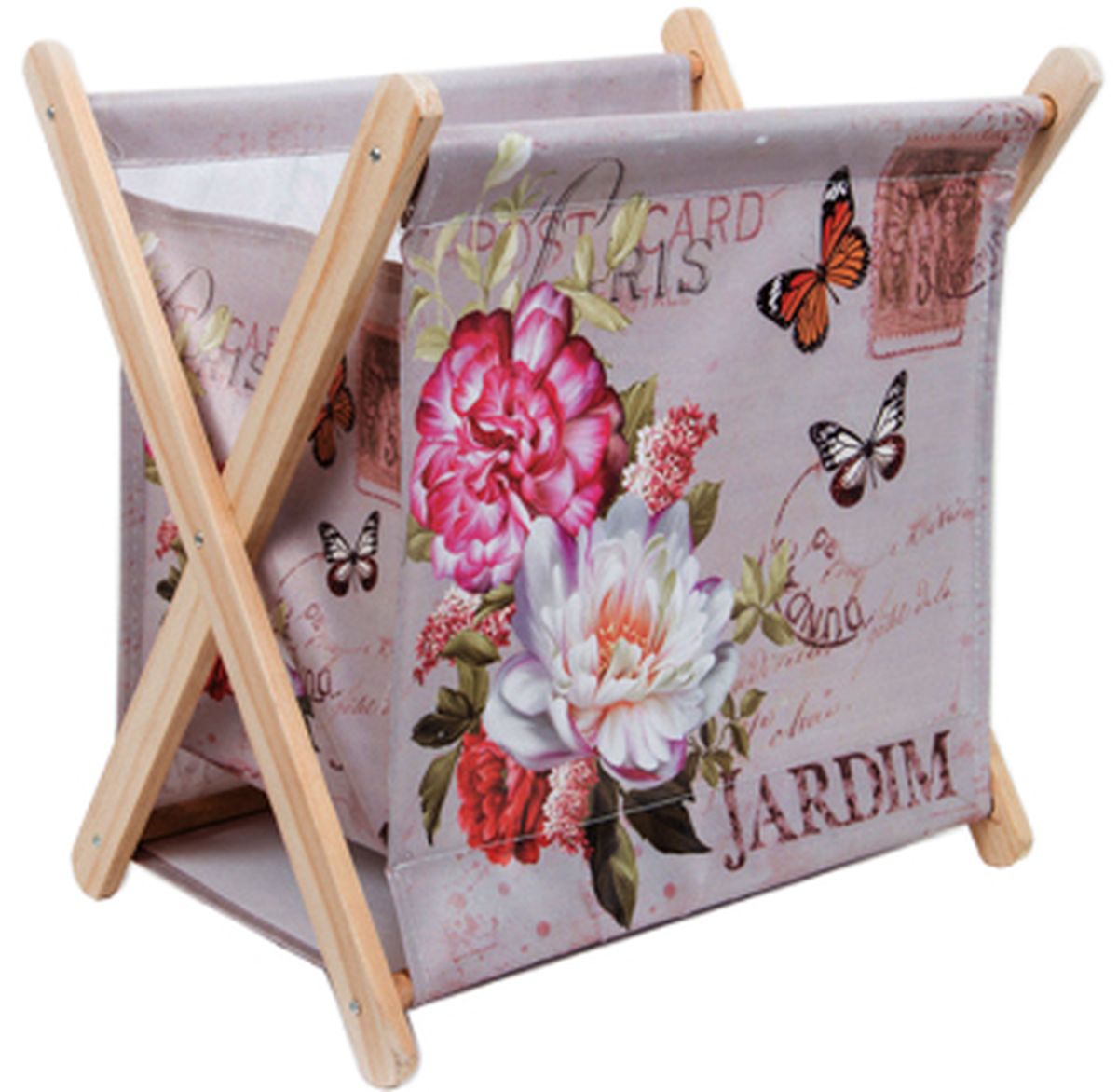 Газетница HomeMaster, 34 x 24 x 32 см. MO-11SMO-11S Газетница HomeMaster, 34 x 24 x 32 см. MO-11SMO-11SДекоративный держатель для журналов и газет. Легкое и прочное складное изделие подойдет для любого интерьера. Подставку можно использовать для швейных принадлежностей и как напольную газетницу.