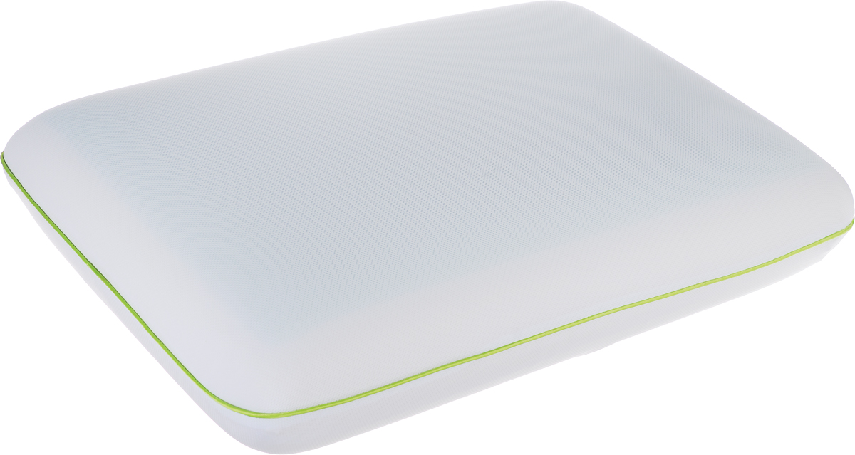 Подушка Аскона Ecogel Classic Green, наполнитель: Memory Foam, Ecogel, 60 x 40 см00-00001159 Подушка Аскона Ecogel Classic Green, наполнитель: Memory Foam, Ecogel, 60 x 40 см00-00001159Подушка с охлаждающим эффектом Аскона Ecogel Classic Green. Охлаждающий эффект подушки помогает глубокому сну и лучшей работоспособности мозга в течение дня. Специальная технология распределяет тепло по всей поверхности подушки, обеспечивая приятное чувство прохлады. Подушка также сочетает в себе эффект памяти, благодаря чему принимает контуры тела и не требует привыкания. Супермягкий чехол подушки изготовлен из микрофибры. Наполнитель - Memory Foam и Ecogel. Слой Ecogel располагается на одной стороне подушек, с обратной стороны - Memory Foam. Подушка анатомической формы понравится тем кто любит спать на боку и на спине. Свойства: - охлаждающий эффект во время сна; - правильная поддержка головы и шеи; - обладает микромассажным эффектом; - подстраивается под форму тела; - экологичные материалы. Подушка упакована в дополнительный чехол из полиэстера, который застегивается на молнию.