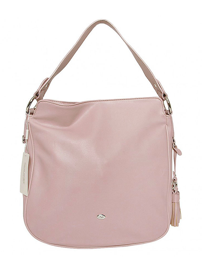 Сумка женская David Jones, цвет: розовый. CM3322CM3322 Pink Сумка женская David Jones, цвет: розовый. CM3322CM3322 PinkПрактичная женская сумка David Jones выполнена из экокожи. Сумка имеет одно основное отделение, закрывающееся на застежку-молнию. Внутри модель имеет один прорезной карман на застежке-молнии и два накладных открытых кармана. Задняя сторона сумки дополнена врезным кармашком на молнии. Изделие оснащено удобной ручкой и съемным плечевым ремнем. Модель дополнена подвесками-кисточками.