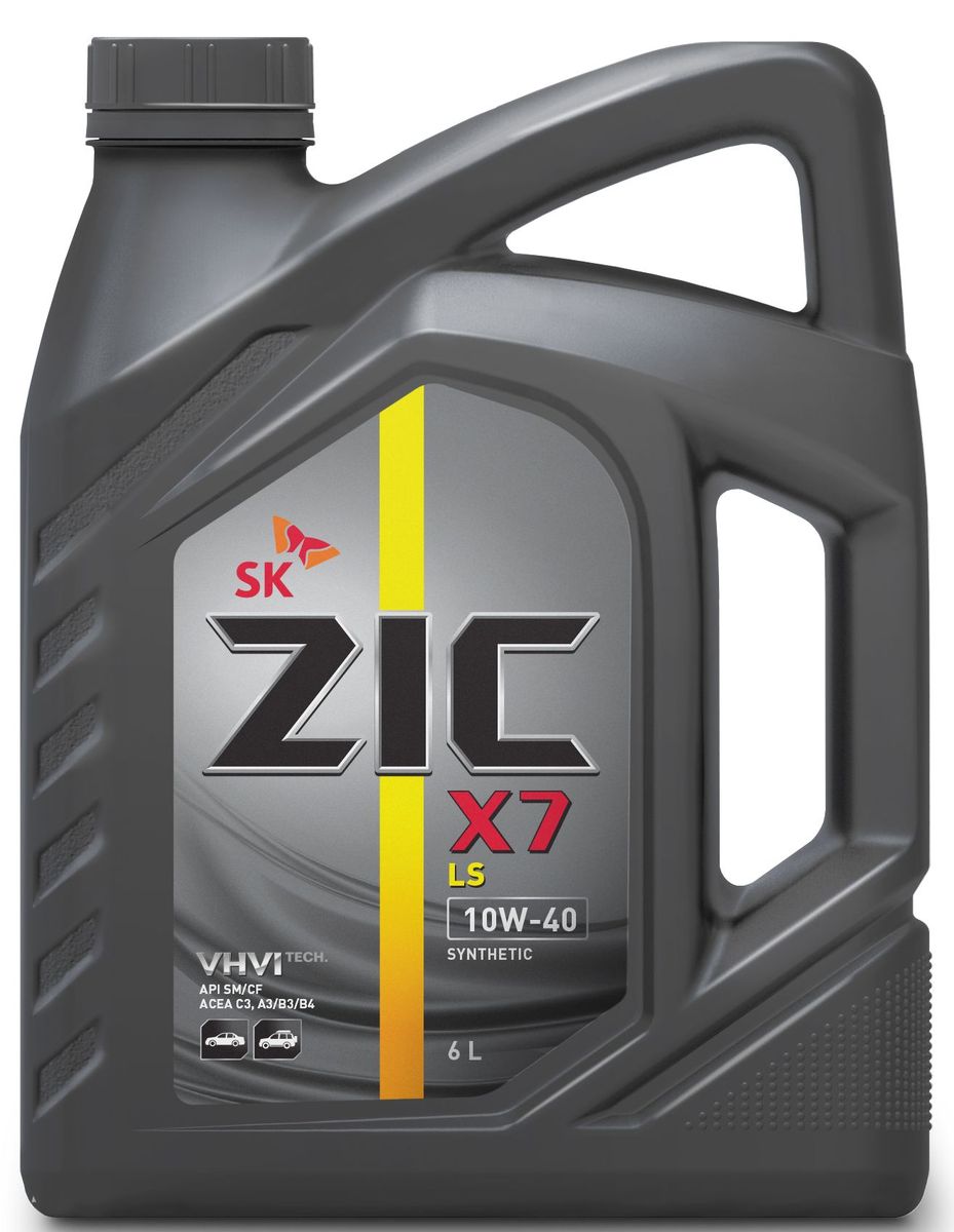 Масло моторное ZIC X7 LS, синтетическое, класс вязкости 10W-40, API SM/CF, 6 л. 172620172620 Масло моторное ZIC X7 LS, синтетическое, класс вязкости 10W-40, API SM/CF, 6 л. 172620172620ZIC X7 LS - всесезонное синтетическое моторное масло высшего качества. Изготовлено на основе базового масла YUBASE и сбалансированного пакета современных присадок с пониженным содержанием зольных соединений, фосфора и серы. Плотность при 15°C: 0,8483 г/см3. Температура вспышки: 236°С. Температура застывания: -37,5°С. Индекс вязкости: 167.