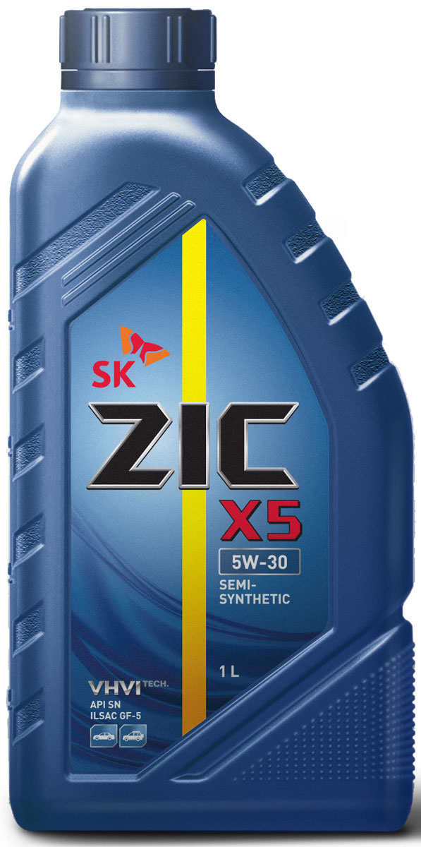 Масло моторное ZIC X5, полусинтетическое, класс вязкости 5W-30, API SN, 1 л. 132621132621 Масло моторное ZIC X5, полусинтетическое, класс вязкости 5W-30, API SN, 1 л. 132621132621Всесезонное полусинтетическое моторное масло ZIC X5 предназначено для бензиновых двигателей и обеспечивает надежную защиту. Изготовлено на основе базового масла YUBASE и сбалансированного пакета современных присадок. Плотность при 15°C: 0,8467 г/см3. Температура вспышки: 230°С. Температура застывания: -42,5°С. Индекс вязкости: 170.