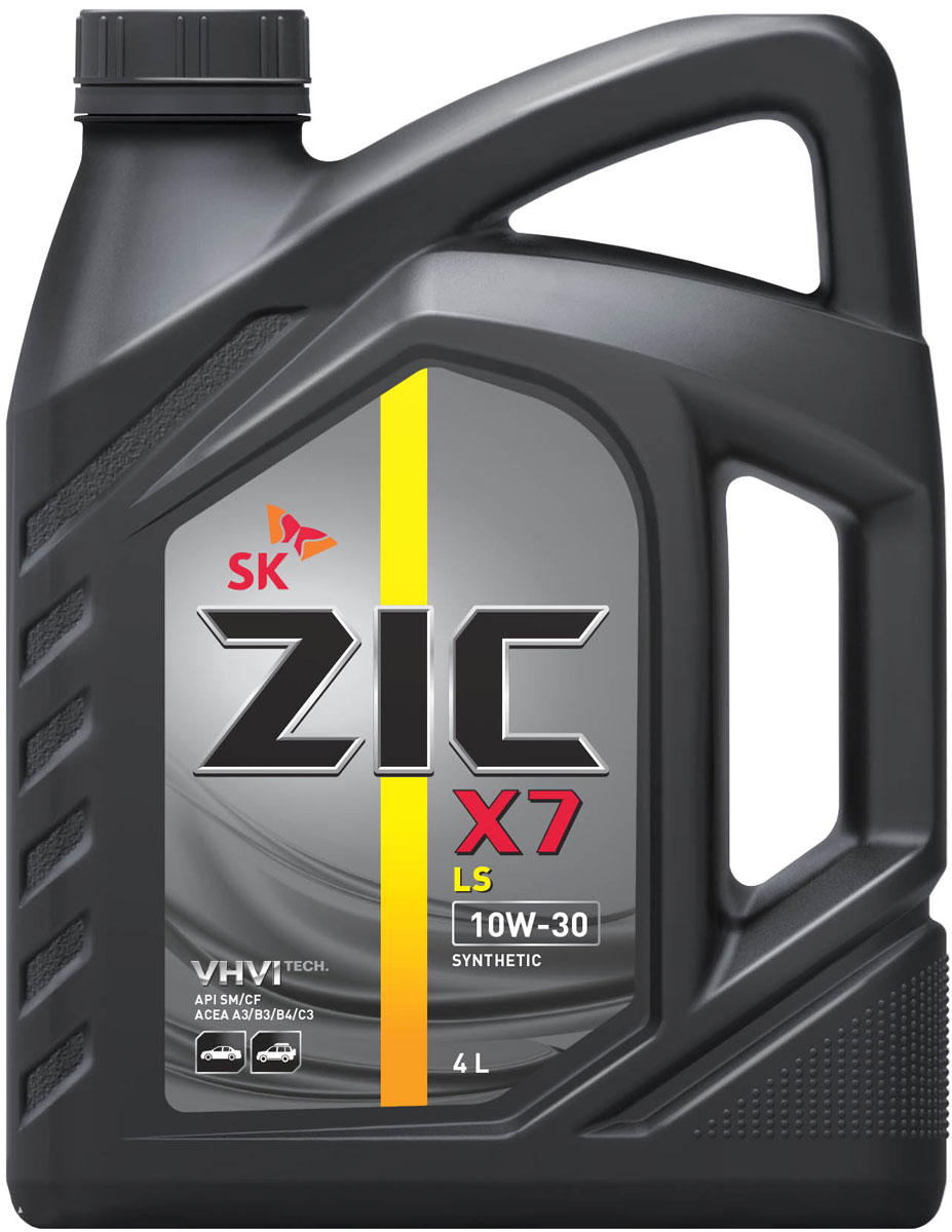 Масло моторное ZIC X7 LS, синтетическое, класс вязкости 10W-30, API SM/CF, 4 л. 162649162649 Масло моторное ZIC X7 LS, синтетическое, класс вязкости 10W-30, API SM/CF, 4 л. 162649162649ZIC X7 LS - всесезонное синтетическое моторное масло высшего качества. Изготовлено на основе базового масла YUBASE и сбалансированного пакета современных присадок с пониженным содержанием зольных соединений, фосфора и серы. Плотность при 15°C: 0,8506 г/см3. Температура вспышки: 234°С. Температура застывания: -40°С. Индекс вязкости: 156.