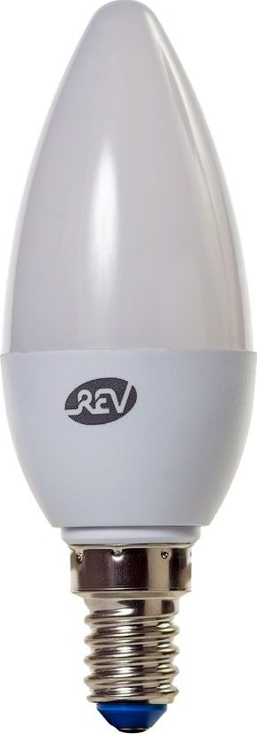 Лампа светодиодная REV, холодный свет, цоколь Е14, 3W32270 2 Лампа светодиодная REV, холодный свет, цоколь Е14, 3W32270 2Энергосберегающая светодиодная лампа в форме свечи холодного свечения. Потребляемая мощность 3Вт. Интенсивность свечения аналогична обычной лампе накаливания мощностью 25Вт. Цоколь Е14. Срок службы 30000 час. Световой поток 245Лм, цветовая температура 4000К. Гарантия 24 месяца.
