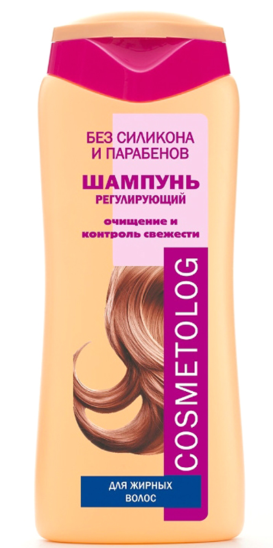 Чудо Лукошко Шампунь Регулирующий для жирных волос, Cosmetolog, 250мл360102 Чудо Лукошко Шампунь Регулирующий для жирных волос, Cosmetolog, 250мл360102Деликатный шампунь для волос, которые быстро становятся жирными. Сильный, но неагрессивный комплекс моющих компонентов бережно промывает кожу головы и волосы от кончиков до самых корней, не повреждая и не пересушивая их. Шампунь устраняет сальность и жирный блеск волос, способствует уменьшению перхоти, улучшает структуру волос. Кондиционирующий агент придает волосам пышность, облегчает расчесывание волос и укладку. Биорастворимая сера оказывает себорегулирующее действие. Молочная кислота мягко отшелушивает отмершие клетки, регенерирует и очищает кожу головы, нормализует эпителизацию в протоках сальных желез и в устьях волосяных фолликулов, снижает скорость засаливания волос. Волосы становятся ухоженными, хорошо сохраняют эффект чистой головы, укладка дольше держит форму.