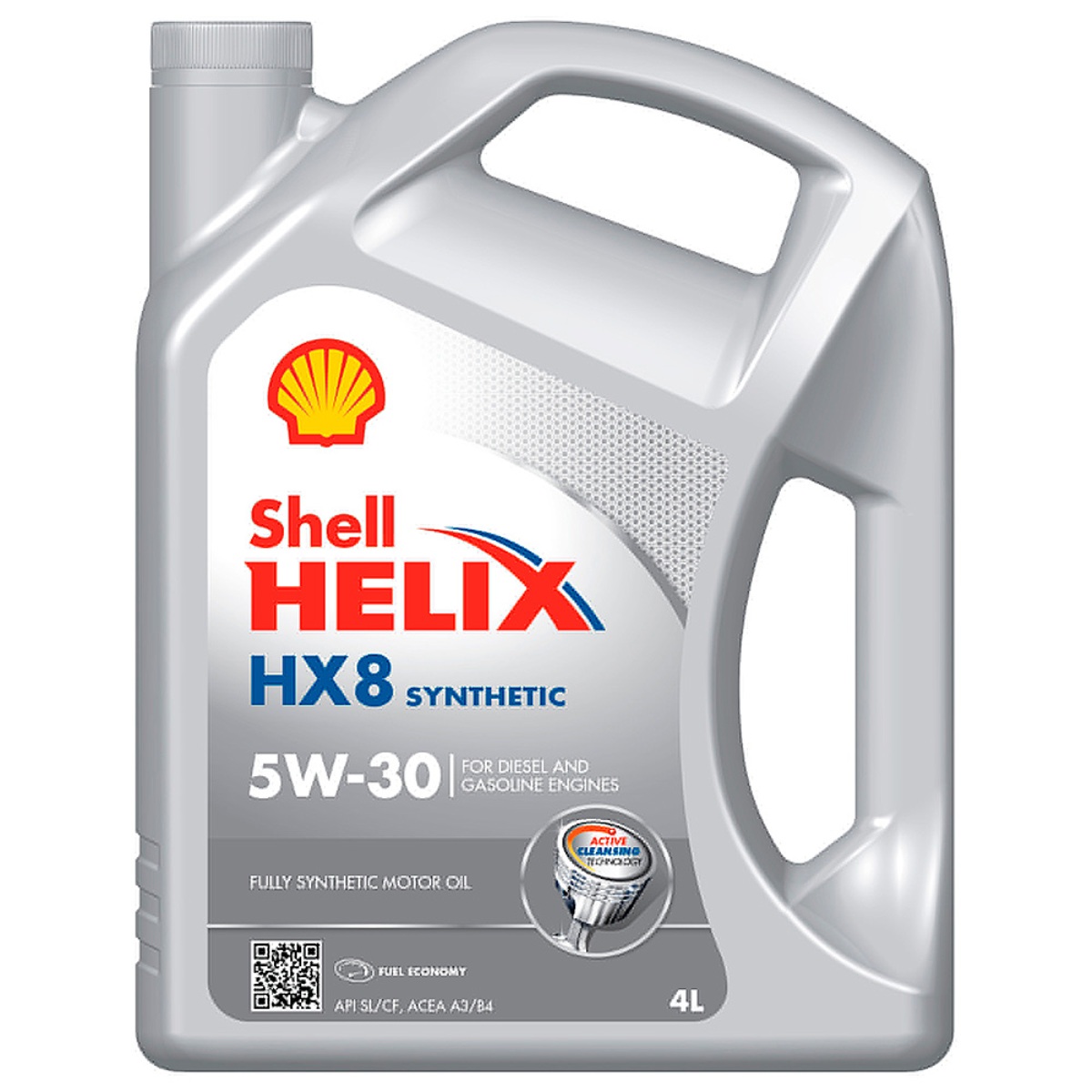 Моторное масло Shell Helix HX8 Synthetic 5w30, синтетика, API SN/CF; ACEA A3/B3, A3/B4; MB 229.3; VW 502.00/505.00; Renault RN0700, RN0710, 4 л550040542 Моторное масло Shell Helix HX8 Synthetic 5w30, синтетика, API SN/CF; ACEA A3/B3, A3/B4; MB 229.3; VW 502.00/505.00; Renault RN0700, RN0710, 4 л550040542Это полностью синтетическое масло надежно защищает мотор от износа, продлевая срок его службы. HX8 Synthetic 5W-30 помогает снизить расход топлива и уровень токсичности выхлопных газов. Этот смазочный материал может применяться в бензиновых, газовых и дизельных двигателях легковых автомобилях (без сажевых фильтров). Также он используется в ДВС, работающих на смеси бензина и этанола или биодизеле. HX8 Synthetic 5W-30 удаляет загрязнения, которые образовались при использовании некачественных моторных масел. Допуски и одобрения MB-Approval 229.3, Renault RN0700, Renault RN0710, VW 502.00, VW 505.00