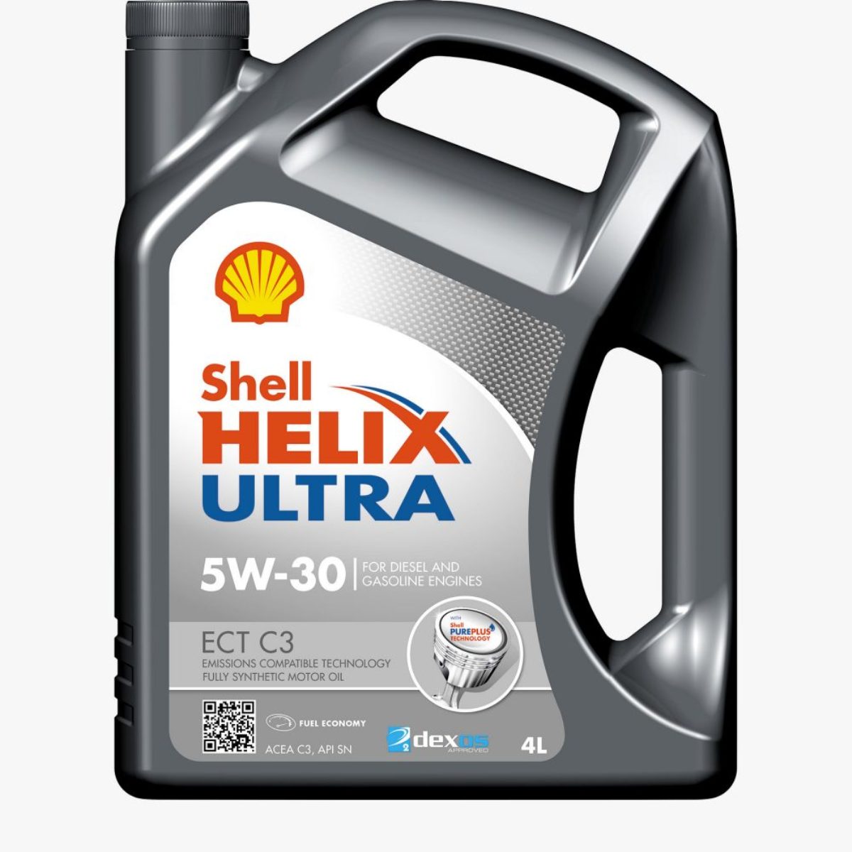 Моторное масло Shell Helix Ultra ECT С3 5w30, синтетика, BMW LL-04; MB 229.51; VW504/507, 4 л550042847 Моторное масло Shell Helix Ultra ECT С3 5w30, синтетика, BMW LL-04; MB 229.51; VW504/507, 4 л550042847Полностью синтетическое моторное масло для самых современных двигателей, созданное на осно- ве уникальной технологии Shell PurePlus. Совместимо с самыми современными системами снижения токсичности выхлопа, обеспечивает защиту от износа и дополнительную экономию топлива.Допуски и одобрения BMW LL-04, Chrysler MS-11106, GM Dexos2TM, MB-Approval 229.31, MB-Approval 229.51