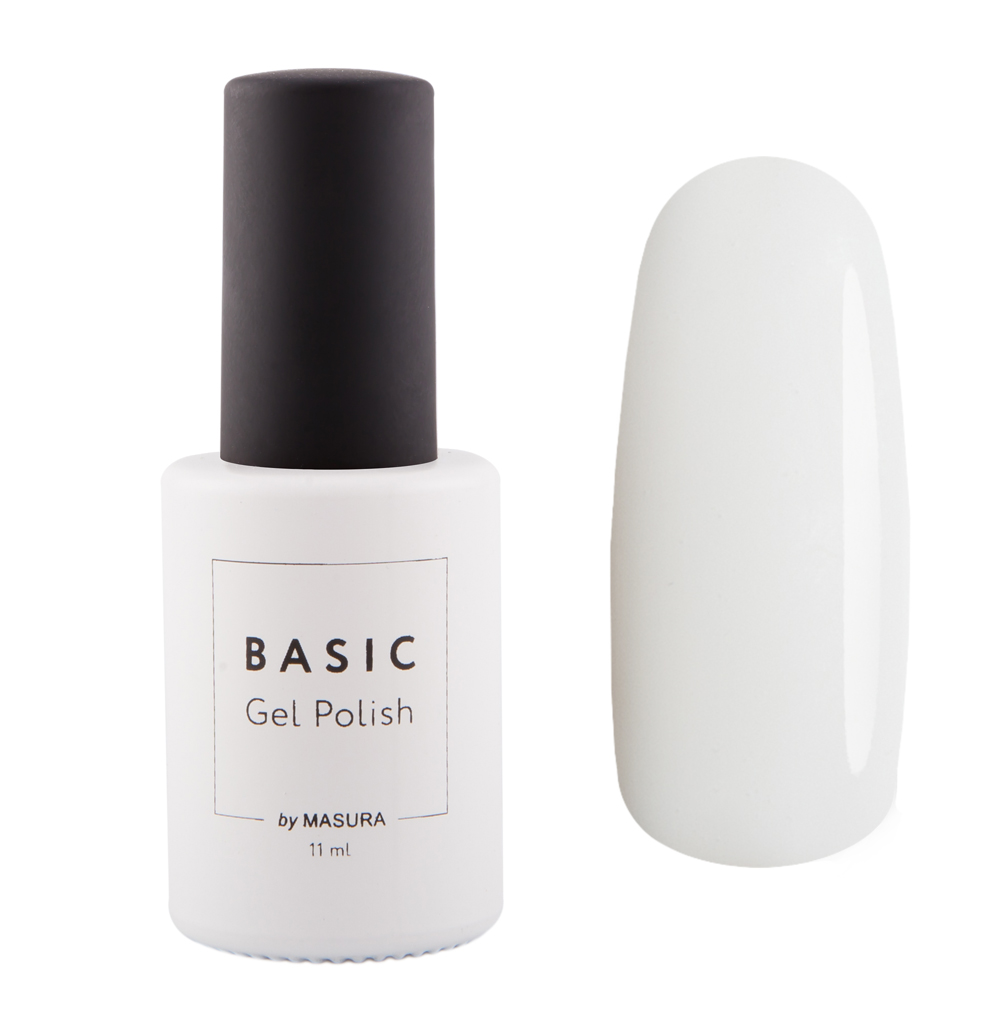 Masura Гель-лак BASIC Белый Бархат, 11 мл294-308 Masura Гель-лак BASIC Белый Бархат, 11 мл294-308белый, плотный
