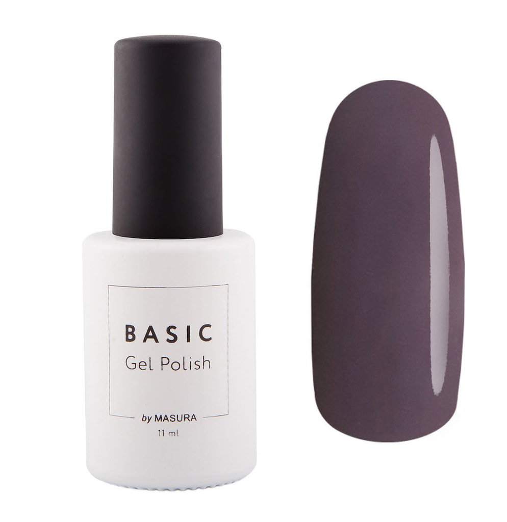 Masura Гель-лак BASIC 99% Какао, 11 мл294-311 Masura Гель-лак BASIC 99% Какао, 11 мл294-311коричневый темный, цвет горького шоколада, плотный