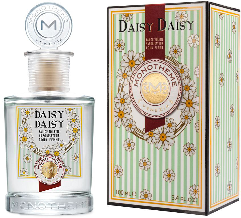 Monotheme Туалетная вода женская Monotheme Classic Daisy Daisy, 100 мл191124 Monotheme Туалетная вода женская Monotheme Classic Daisy Daisy, 100 мл191124Женственный, сияющий аромат передает беззаботное настроение прогулки по полю, искрящемуся маргаритками. Глубокий, но свежий, этот аромат привлекает к себе очаровательной чистотой, изяществом и легкостью.
