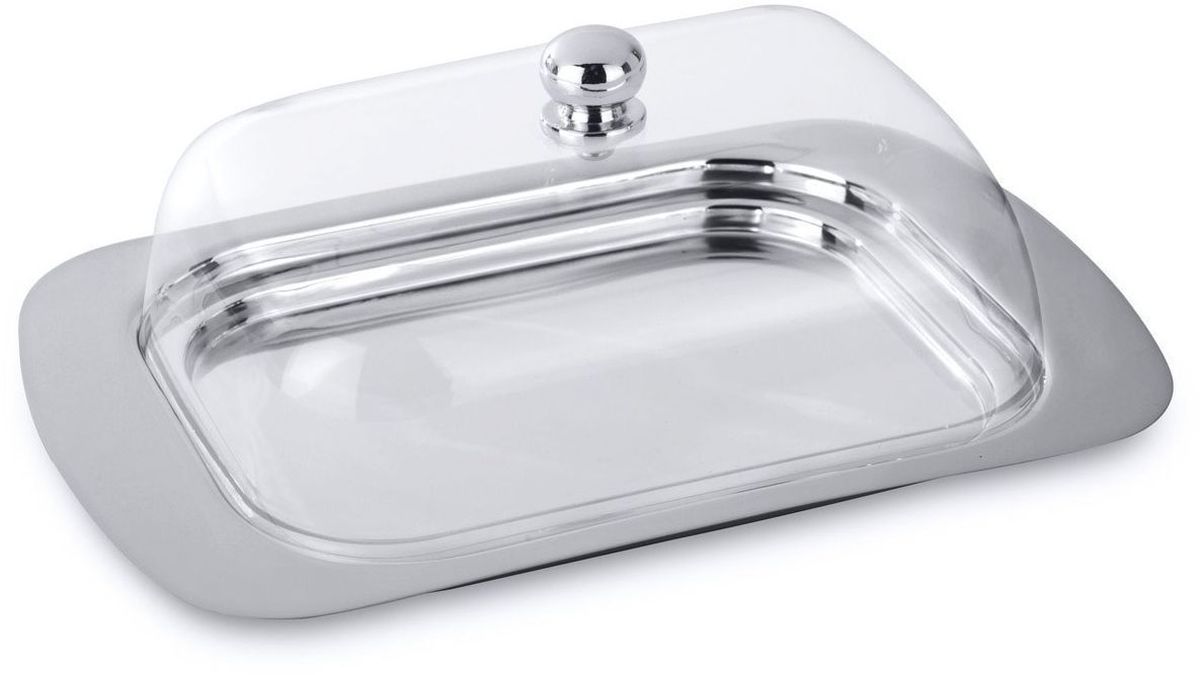 Масленка BergHOFF Straight1106280 Масленка BergHOFF Straight1106280Масленка выполнена из высококачественной нержавеющей стали с акриловой крышкой. Можно мыть в посудомоечной машине. Упакована в подарочную коробку.