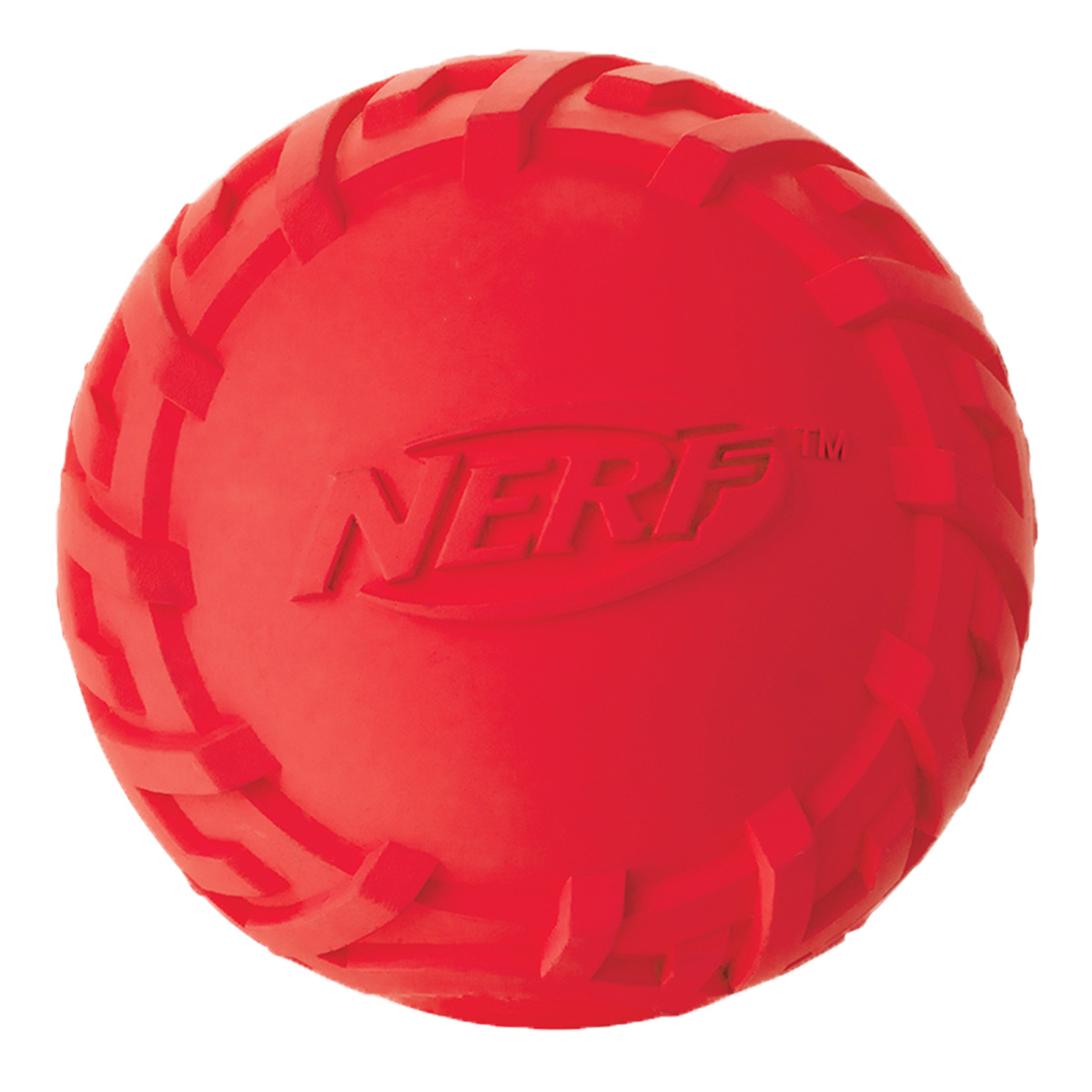 Игрушка для собак Nerf Мяч резиновый, пищащий, диаметр 7,5 см22422 Игрушка для собак Nerf Мяч резиновый, пищащий, диаметр 7,5 см22422Мяч с уникальным рисунком протектора шины! Изготовлен из сверхпрочной резины, что обеспечивает долговечность использования! Подходит для собак с самой мощной челюстью! С пищалкой! Яркие привлекательные цвета! Игрушки Nerf Dog представлены в различных сериях в зависимости от рисунка, фактуры и материала, из которого они изготовлены (резина, ТПР, нейлон, пластик, каучук). Размер: 7,5 см, M.