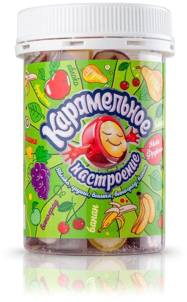 Карамельное настроение Фруктовый микс конфеты, 140 г4665298010016 Карамельное настроение Фруктовый микс конфеты, 140 г4665298010016Карамель леденцовая ручной работы с натуральным вкусом.