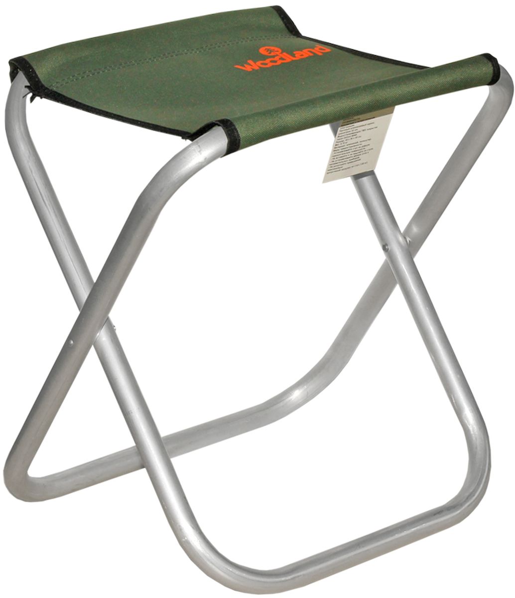Стул Woodland Compact ALU, цвет: оливковый, стальной, 40 x 30 х 40 см0062397 Стул Woodland Compact ALU, цвет: оливковый, стальной, 40 x 30 х 40 см0062397Прочный алюминиевый каркас диаметром 22 мм. Водоотталкивающее ПВХ покрытие ткани Oxford 600D. Максимально допустимая нагрузка: 120 кг