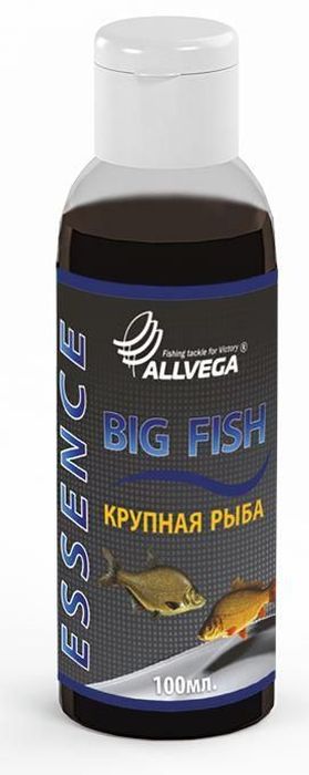 Ароматизатор-концентрат жидкий для рыбалки ALLVEGA Essence Big Fish, крупная рыба, 100 мл0057666 Ароматизатор-концентрат жидкий для рыбалки ALLVEGA Essence Big Fish, крупная рыба, 100 мл0057666Применяется для ароматизации рыболовных прикормок и насадок. При добавлении в смесь значительно повышает ее привлекательность для крупной рыбы.