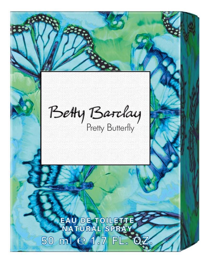 Betty Barclay Pretty Butterfly Туалетная вода 50 мл4011700363018 Betty Barclay Pretty Butterfly Туалетная вода 50 мл4011700363018Betty Barclay Pretty Butterfly - идеальный аромат для чувственных и уверенных в себе женщин в возрасте от 20 до 49, чья жизнь наполнена счастьем.