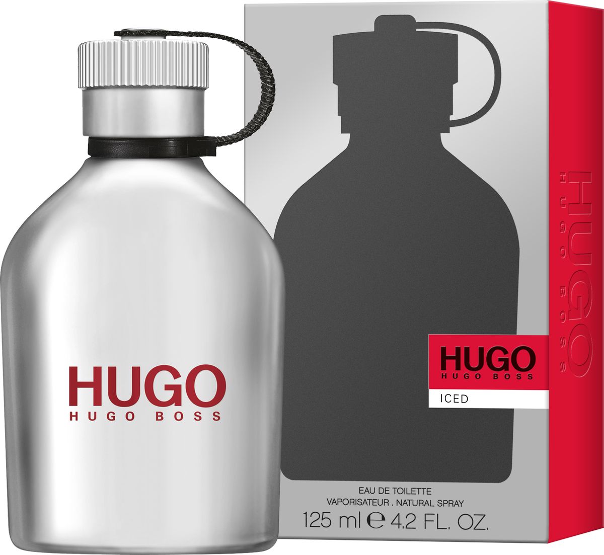 Hugo Boss Hugo Iced Туалетная вода 125 мл8005610262000 Hugo Boss Hugo Iced Туалетная вода 125 мл8005610262000Hugo Iced – новый аромат, заряжающий энергией. Для тех, кто не боится следовать за своей мечтой. Он идеально передает смелый и дерзкий характер HUGO, а металлический леденящий флакон в форме фляги отражает бодрящие и свежие нотки композиции. Верхняя нота ледяной мяты пробуждает и дарит энергию на весь день. В сердце аромата звучат придающие уверенность ноты чайного дерева в сочетании с можжевельником и горьким апельсином. Ветивер в базовых нотах делает аромат мужественным и насыщенным, наполняет решительностью и поднимает настроение.