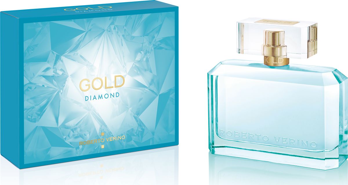 Roberto Verino Gold Diamond Парфюмерная вода 50 мл02-1803000 Roberto Verino Gold Diamond Парфюмерная вода 50 мл02-1803000Новый аромат представлен в формате вечерние духи, которые раскрывают образ элегантной, изысканной и утонченной молодой женщины.