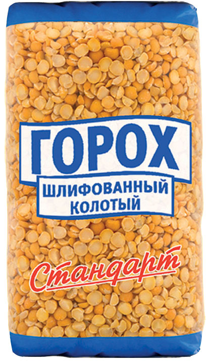 Стандарт горох колотый, 900 г450 Стандарт горох колотый, 900 г450Горох – основа здорового питания! В горохе Стандарт есть все необходимое для здоровья человека. Растительные белки, натуральные углеводы и сахар, витамины и аминокислоты, минералы и антиоксиданты. Гороховая каша полезна для людей, ведущих активный образ жизни, так как она очень питательная и восстанавливает силы. Гороховая каша также улучшает процесс пищеварения и налаживает работу сердечно-сосудистой системы.