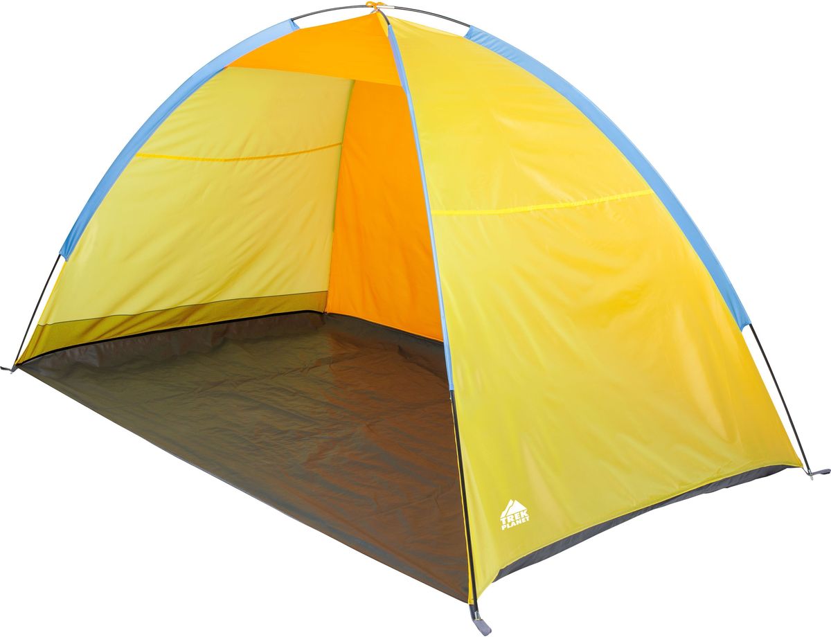 Тент пляжный Trek Planet Virginia Beach, 220 х 130 х 120 см, цвет: желтый, оранжевый70264 Тент пляжный Trek Planet Virginia Beach, 220 х 130 х 120 см, цвет: желтый, оранжевый70264Пляжный тент Trek Planet Virginia Beach, обеспечивает защиту от солнца и ветра, незаменим для отдыха на море или на даче! Очень прост в установке, имеет малый вес и удобный чехол с ручкой для переноски. Особенности модели: Простая и быстрая установка, Тент шатра из полиэстера, с пропиткой PU, за которым удобно укрыться от палящего солнца, Каркас выполнен из прочного стеклопластика, Дно изготовлено из прочного армированного полиэтилена, Карманы для мелочей по бокам тента. Характеристики: Цвет: желтый/оранжевый. Размер шатра: 220 см х 130 см х 120 см. Материал шатра: 100% полиэстер, пропитка PU. Водостойкость тента: 800мм. Материал дуг: стеклопластик 7,9 мм. Вес: 1,4 кг. Размер в сложенном виде: 10 см х 68 см. Производитель: Китай. Артикул: 70264.