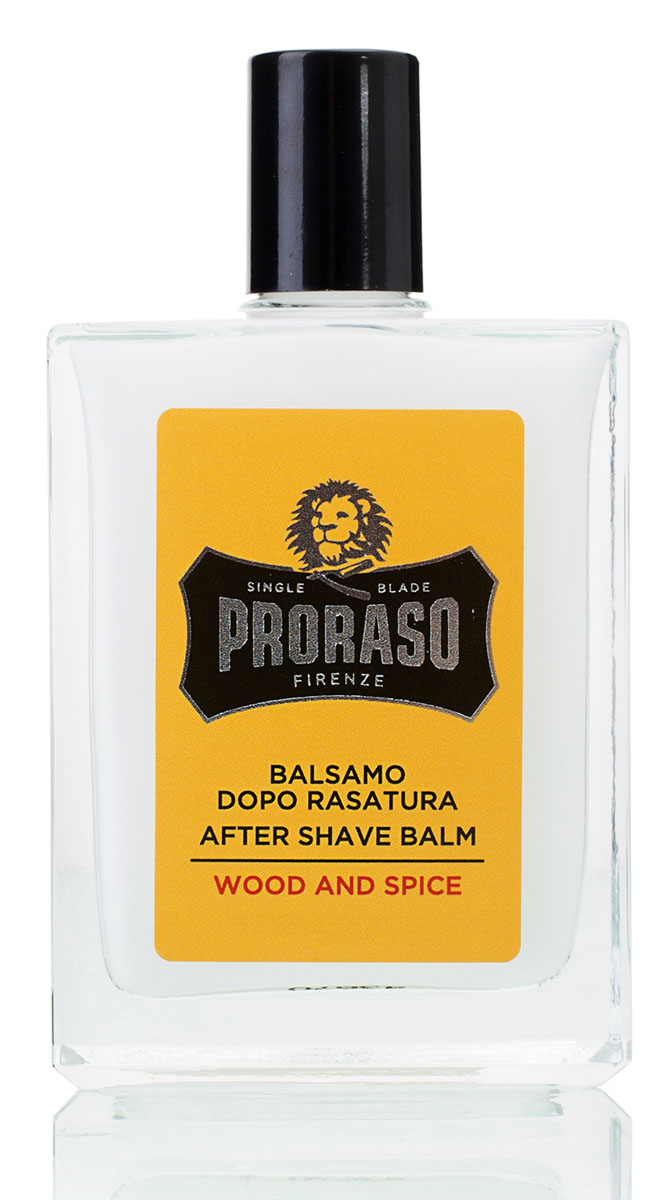 Proraso Бальзам после бритья освежающий 100 мл400480 Proraso Бальзам после бритья освежающий 100 мл400480Жидкий крем после бритья Prorasoмоментально успокаивает чувствительную кожу. Его формула не содержит спирта и сочетает в себе преимущества бальзама, и увлажняющего защитного крема. Витамин Е борется со свободными радикалами и придает коже молодой и здоровый вид.