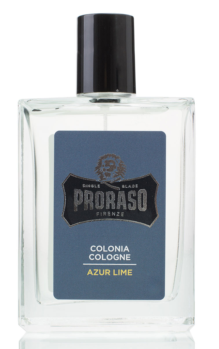 Proraso Одеколон Azur Lime 100 мл400771 Proraso Одеколон Azur Lime 100 мл400771Azur Lime («Лазурный лайм») - это жизнерадостная свежесть цитрусовых фруктов в эксклюзивном аромате, создающем оригинальную и мужественную ольфакторную ауру. Финальный штрих каждодневной рутины аутентичного ухода за собой.