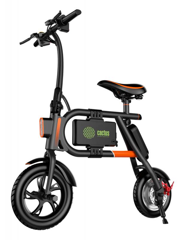 Электробайк Cactus CS-EBIKE-P1_BK 4400mAh, цвет: черныйCS-EBIKE-P1_BK Электробайк Cactus CS-EBIKE-P1_BK 4400mAh, цвет: черныйCS-EBIKE-P1_BKЭлектробайк от Cactus - это складное инновационное средство передвижения с мощным мотором и стильным внешним видом. Компактный и удобный вид персонального электротранспорта.