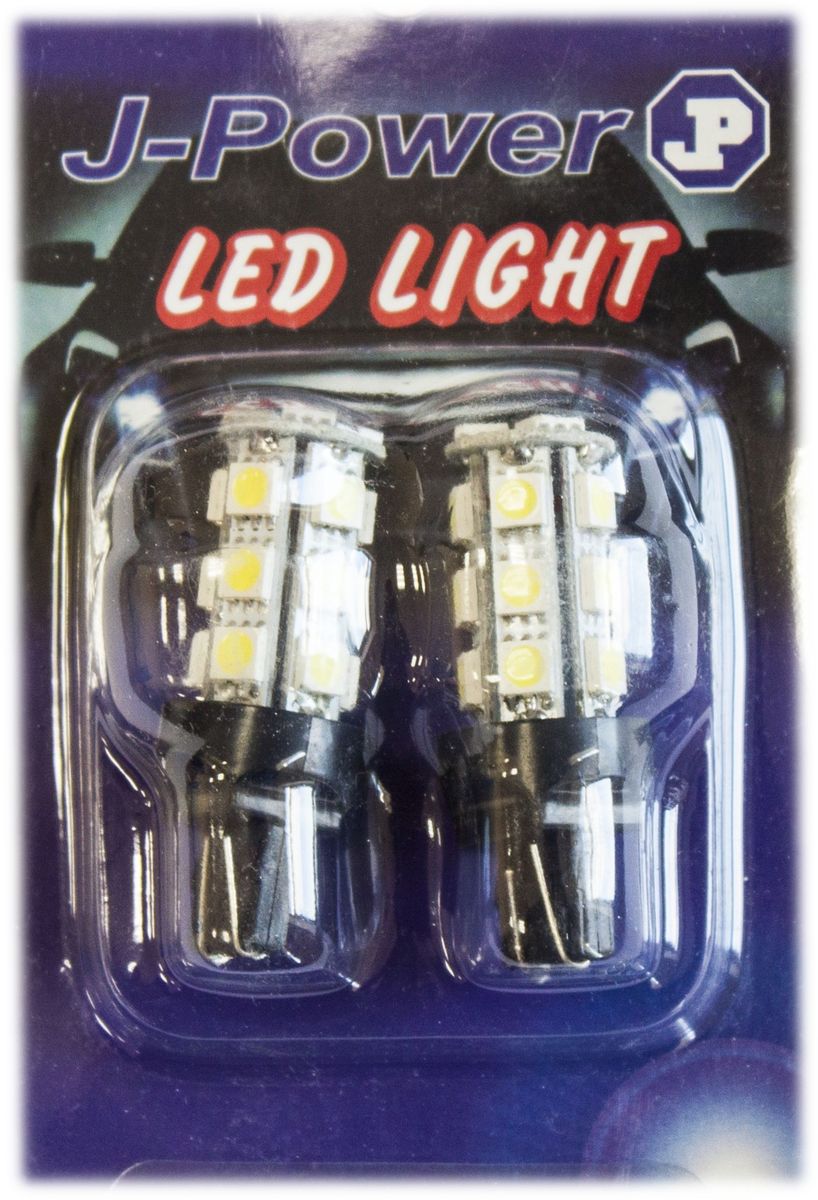 Автолампа светодиодная Jpower, 2 шт. 1157-24SMD-50501157-24SMD-5050 Автолампа светодиодная Jpower, 2 шт. 1157-24SMD-50501157-24SMD-5050Надежная 2-контактная светодиодная лампа в блистере с 24 яркими светодиодами. Свет белый 5000К. В упаковке 2 шт.