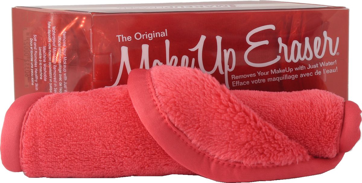 MakeUp Eraser салфетка для снятия макияжа красная000273 MakeUp Eraser салфетка для снятия макияжа красная000273Makeup Eraser Originak (красная) уникальная салфетка, которая с невероятной легкостью снимает макияж, аккуратно очищая кожу лица абсолютно естественным образом. Салфетка воздействует без применения привычных средств для удаления декоративной косметики или умывания, значительно упрощает повседневный ритуал ухода и очищения, делает его приятным и легким. Секрет магических свойств салфетки Makeup Eraser заключается в особом переплетении полиэстеровых нитей. При производстве изделия поверхность ткани не подвергается никакой химической обработке, что гарантирует ее гипоаллергенность и безопасность применения, а для того, чтобы начать процедуру использования салфетки, достаточно просто хорошо смочить ее в чистой теплой воде. Салфетку Makeup Eraser можно с успехом применять для любого типа кожи, в том числе очень чувствительной, ее мягкое воздействие не вызывает раздражений или покраснений, высокий уровень качества ткани гарантирует длительное использование салфетки, а ее великолепные...