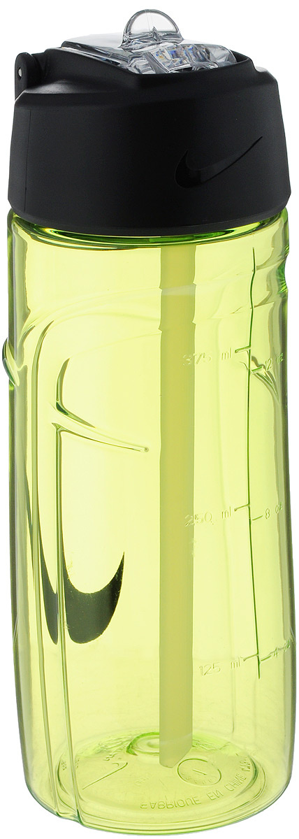 Бутылка для воды Nike T1 Flow Swoosh Water Bottle 16oz, цвет: желтый, черный, 473 млN.OB.A3.713.16 Бутылка для воды Nike T1 Flow Swoosh Water Bottle 16oz, цвет: желтый, черный, 473 млN.OB.A3.713.16Бутылка для воды Nike T1 Flow Swoosh Water Bottle 16oz с горлышком, которое поднимается на 90 градусов, что обеспечивает простоту в использовании. Модель дополнена измерительной шкалой. Возможно мытье в посудомоечной машине, легко собирается и разбирается (инструкция прилагается). Технология материала Tritan обеспечивает долговечность и ударопрочность. Объем: 473 мл. Длина: 17,5 см. Диаметр (по нижнему краю): 6,5 см.