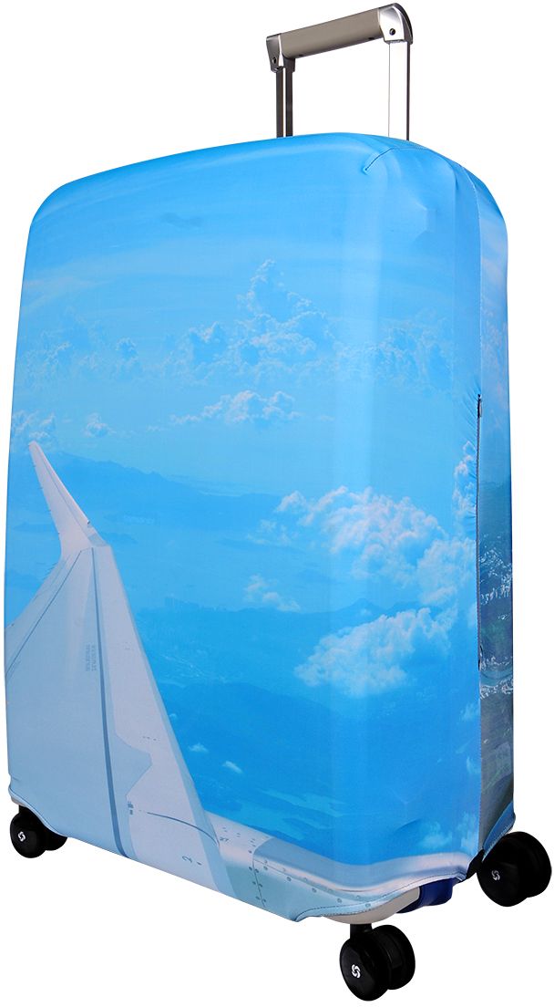 Чехол для чемодана Routemark SkyZone, размер L/XL (75-85 см)Sk-II-L/XL Чехол для чемодана Routemark SkyZone, размер L/XL (75-85 см)Sk-II-L/XLДля больших чемоданов, высотой от 75 до 85 см (29-33 inch) (мерить от пола). Плотность ткани - 240 г/кв.м, упрочнённые швы, 2 потайные молнии для боковых ручек с двух сторон. Внизу чехла - молния трактор, дополнительная резинка с фастексом для лучшей усадки. Стойкая сублимационная печать.