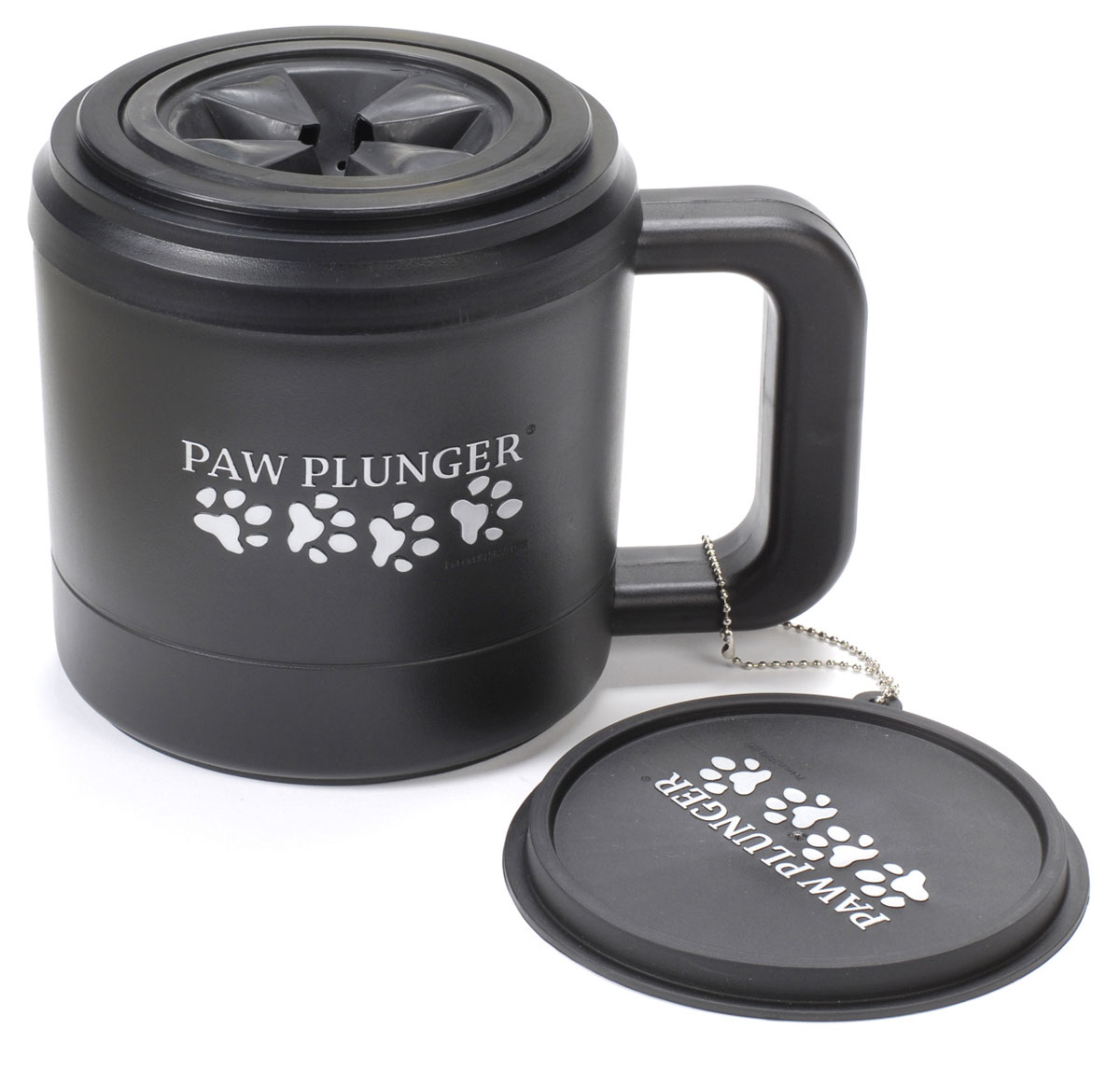 Лапомойка Paw Plunger, большая, цвет: черный15757 Лапомойка Paw Plunger, большая, цвет: черный15757Лапомойка Paw Plunger - это уникальное по своей простоте устройство, которое позволит сохранить в чистоте вашу квартиру и собаку даже после самых активных прогулок в грязную погоду! Лапомойка Paw Plunger поможет вам забыть о грязных следах на полу и в ванной комнате. Лапомойка предельно проста в использовании: вам понадобиться только вода и при желании небольшое количество средства для мытья лап.