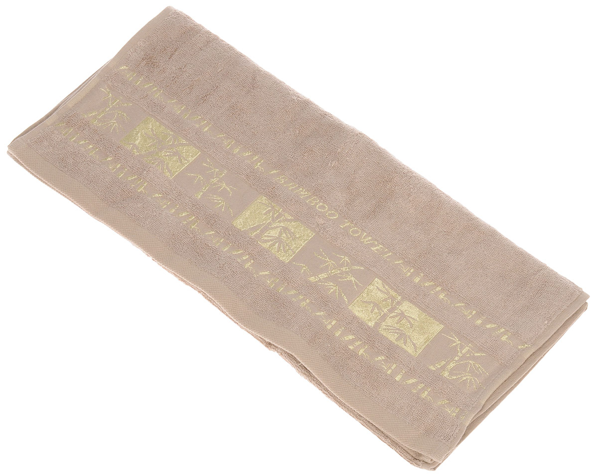 Полотенце Brielle Bamboo Gold, цвет: мокко, 50 х 90 см1212 Полотенце Brielle Bamboo Gold, цвет: мокко, 50 х 90 см1212Полотенца ТАС Приятно удивляют и дают возможность почувствовать себя творцом окружающего декора. Махровая ткань – официальное название «фроте», народное – «махра». Фроте – это натуральная ткань, поверхность которой состоит из ворса (петель основных нитей). Ворс может быть как одинарным (односторонним), так и двойным (двусторонним).