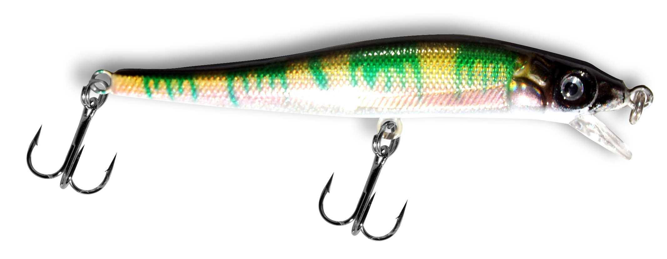 Воблер SWD Classic Minnow 80SS, цвет: черный, зеленый, желтый, серебристый, 6 г, 0,5-1 м0059435 Воблер SWD Classic Minnow 80SS, цвет: черный, зеленый, желтый, серебристый, 6 г, 0,5-1 м0059435Воблер SWD CLASSIC MINNOW Система дальнего заброса с перекатывающимися шариками, также создающими шумовой эффект; Длина - 80 м м; Вес -6г; Акция - суспендер; Заглубление 0,5-1,0; Цвет - 23; Крючки - тройные №10- 2шт.