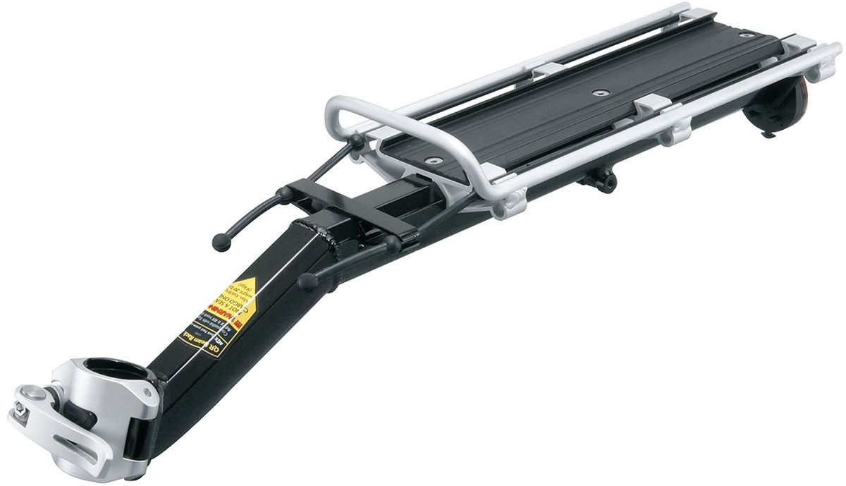 Багажник задний консольный TOPEAK MTX BeamRack (A type), для маленьких рамTA2096A Багажник задний консольный TOPEAK MTX BeamRack (A type), для маленьких рамTA2096AДля MTB или для тяжелых поездок. QR-механизм безопасен и прост в использовании. Грузоподъемность 9 кг (20 фунтов). Совместим со всеми TrunkBags MTX. Включает в себя два резиновых ремешка и отражатель безопасности.