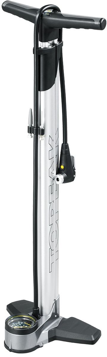 Насос напольный двухкамерный TOPEAK JoeBlow Ace Floor Pump, 260 PSI/18 BARTJB-ACE Насос напольный двухкамерный TOPEAK JoeBlow Ace Floor Pump, 260 PSI/18 BARTJB-ACEКачественный насос большого объёма с двойным клапаном. Инновационная трехступенчатая технология JoeBlow Ace обеспечивает большой объем и высокое давление за рекордно короткое время. Уникальная головка SmartHead автоматически определяет тип клапана. Стальной корпус, удобная широкая ручка, встроенный манометр, игла для мячей в комплекте. Подходит под любой тип нипеля. Максимальное давление - 260 psi/18 bar.