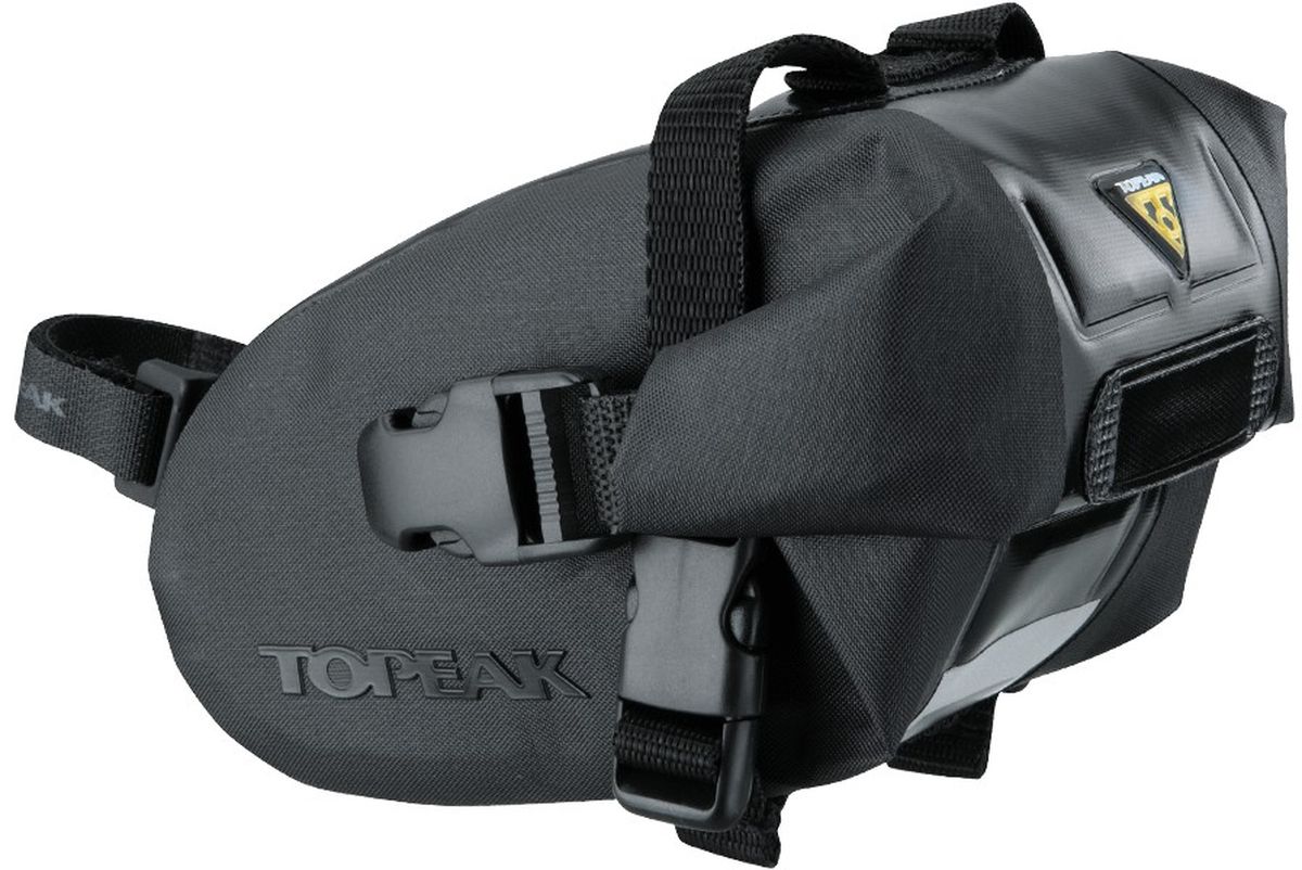 Сумка подседельная TOPEAK Wedge DryBag, с креплением на липучке, малая, цвет: черныйTT9817B Сумка подседельная TOPEAK Wedge DryBag, с креплением на липучке, малая, цвет: черныйTT9817BПодседельная сумка TOPEAK Wedge DryBag, маленькая, с креплением на липучке, цвет - чёрный. Ее содержимое защитит от проливного дождя и грязи из-под колес водонепроницаемый нейлон и крепление на липучке. Размер: 15 x 9 x 9 cм. Вес: 140 г. Объем: 0.6 л.