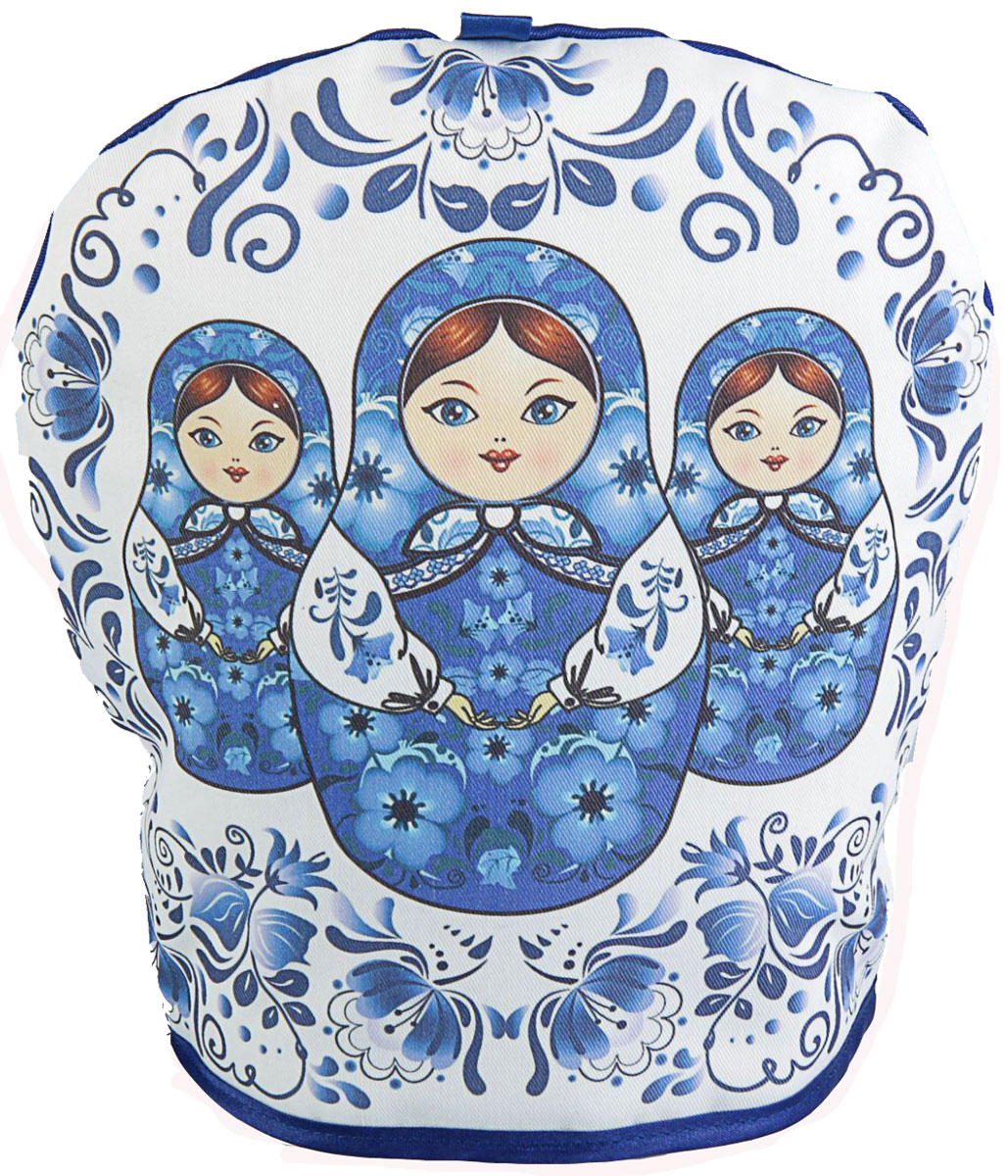 Грелка на чайник Матрешка, 25 х 24 х 4 см2333848 Грелка на чайник Матрешка, 25 х 24 х 4 см2333848Текстильные товары пользовались большой популярностью во все времена. Это беспроигрышный подарок, ведь все любят мягкие и приятные на ощупь ткани. Грелка на чайник — неповторимое сочетание необычного дизайна и высокого качества.