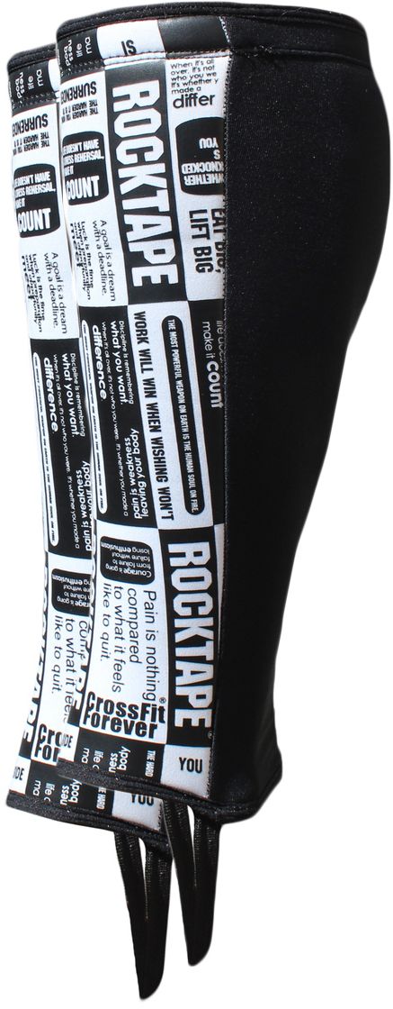 Защита голени Rocktape RockGuards. Manifesto, 2 шт. Размер L4259-Mani-L Защита голени Rocktape RockGuards. Manifesto, 2 шт. Размер L4259-Mani-LЗащитит Вас при лазании по канату и при выполнении других упражнений, способных повредить Ваши голени. Теперь - толще за счет 5мм слоя неопрена. Застежка на молнии облегчит использование защиты; лайкра, входящая в состав материала, обеспечит более плотное прилегание - защита останется на месте как при лазании, так и при беге. В каждой коробке -2 защиты голени. Размеры: 1) M (если Ваши икры в обхвате от 25 до 38 см) 2) L (если Ваши икры в обхвате 38 см и более)