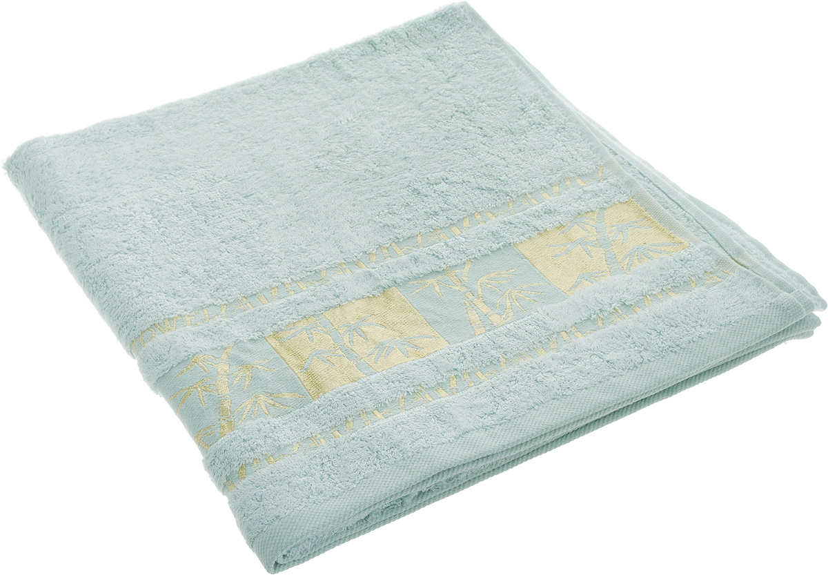 Полотенце Brielle Bamboo Gold, цвет: мятный, 70 х 140 см1213 Полотенце Brielle Bamboo Gold, цвет: мятный, 70 х 140 см1213Полотенце Brielle Bamboo Gold выполнено из бамбука с содержанием хлопка. Изделие очень мягкое, оно отлично впитывает влагу, быстро сохнет, сохраняет яркость цвета и не теряет формы даже после многократных стирок. Одна из боковых сторон оформлена оригинальной вышивкой. Полотенце Brielle Bamboo Gold очень практично и неприхотливо в уходе. Оно послужит приятным подарком.