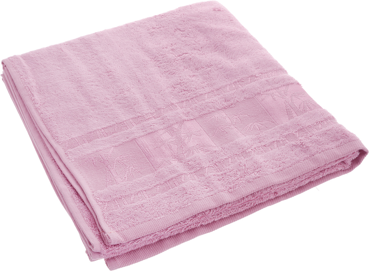 Полотенце Brielle Bamboo, цвет: розовый, 70 х 140 см1213 Полотенце Brielle Bamboo, цвет: розовый, 70 х 140 см1213Полотенце Brielle Bamboo выполнено из бамбука с содержанием хлопка. Изделие очень мягкое, оно отлично впитывает влагу, быстро сохнет, сохраняет яркость цвета и не теряет формы даже после многократных стирок. Одна из боковых сторон оформлена оригинальным рисунком и надписью. Полотенце Brielle Bamboo очень практично и неприхотливо в уходе. Такое полотенце послужит приятным подарком.
