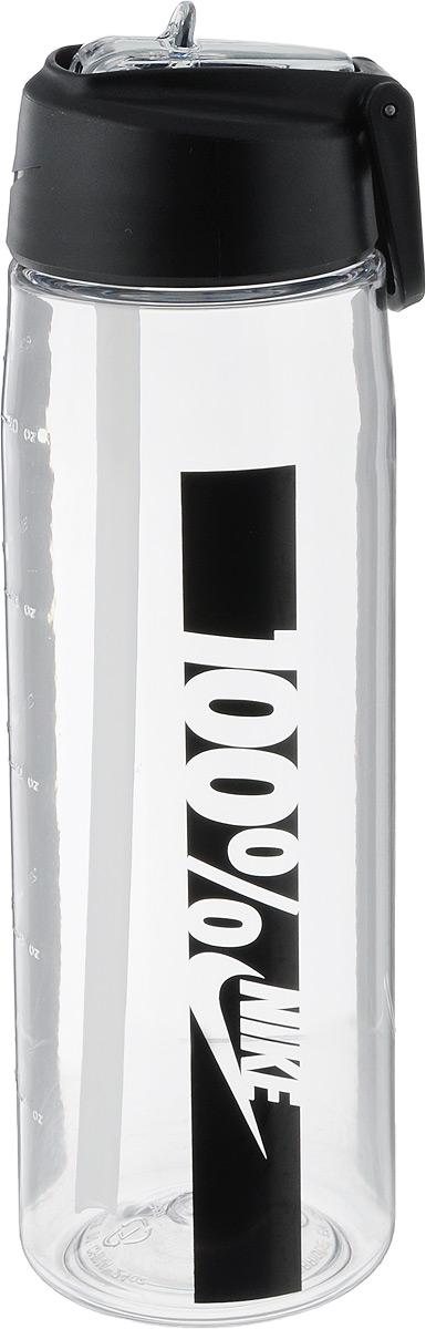Бутылка для воды Nike Core Flow 100 Water Bottle 24oz, цвет: прозрачный, черный, 709 млN.OB.C0.901.24 Бутылка для воды Nike Core Flow 100 Water Bottle 24oz, цвет: прозрачный, черный, 709 млN.OB.C0.901.24Бутылка для воды Nike Core Flow 100 Water Bottle 24oz с горлышком, которое поднимается на 90 градусов, что обеспечивает простоту в использовании. Модель дополнена измерительной шкалой. Возможно мытье в посудомоечной машине, легко собирается и разбирается. Технология материала Tritan обеспечивает долговечность и ударопрочность. Объем: 709 мл. Длина: 23 см. Диаметр (по нижнему краю): 7 см.