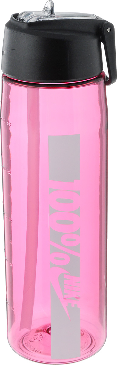 Бутылка для воды Nike Core Flow 100 Water Bottle 24oz, цвет: розовый, белый, 709 млN.OB.C0.639.24 Бутылка для воды Nike Core Flow 100 Water Bottle 24oz, цвет: розовый, белый, 709 млN.OB.C0.639.24Бутылка для воды Nike Core Flow 100 Water Bottle 24oz с горлышком, которое поднимается на 90 градусов, что обеспечивает простоту в использовании. Модель дополнена измерительной шкалой. Возможно мытье в посудомоечной машине, легко собирается и разбирается. Технология материала Tritan обеспечивает долговечность и ударопрочность. Объем: 709 мл. Длина: 23 см. Диаметр (по нижнему краю): 7 см.