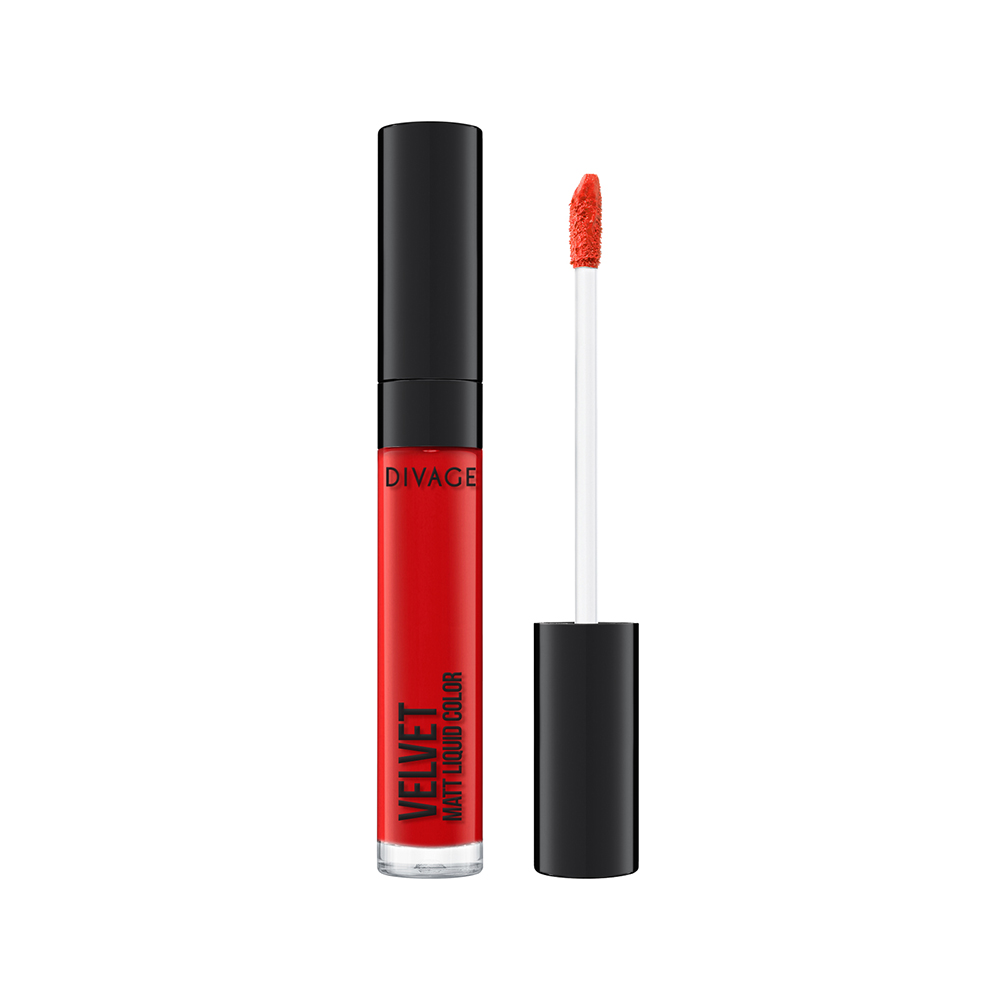 Divage Жидкая Матовая Губная Помада Liquid Matte Lipstick - Тон Velvet № 05013988 Divage Жидкая Матовая Губная Помада Liquid Matte Lipstick - Тон Velvet № 05013988Жидкая матовая помада VELVET имеет легкую матовую невесомую текстуру, которая позволяет создать потрясающий соблазнительный бархатистый эффект. Удобный аппликатор делает нанесение максимально комфортным и позволяет распределить помаду идеально ровно.