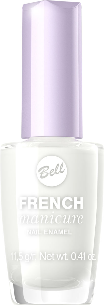 Bell Лак Для Ногтей Устойчивый Гипоаллергенный French Manicure Nail Тон 1BlfrFR001 Bell Лак Для Ногтей Устойчивый Гипоаллергенный French Manicure Nail Тон 1BlfrFR001Натуральный элегантный маникюр! French manicure от Bell - это наиболее простой и эффективный способ создания настоящего французского маникюра. Новейшая коллекция включает 12 деликатных оттенков: 6 из них обогащены серебристыми искорками, другие 5 придают ногтям матовый блеск.