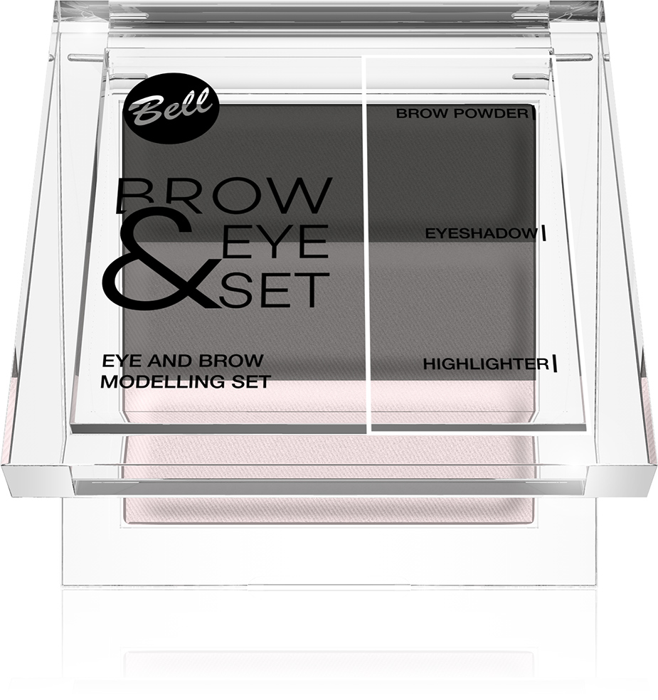 Bell Набор Для Моделирования Бровей И Глаз Brow And Eye Modelling Set Тон 02Bwb002 Bell Набор Для Моделирования Бровей И Глаз Brow And Eye Modelling Set Тон 02Bwb002Набор теней для моделирования бровей и макияжа глаз. Включает в себя два оттенка матовых теней и хайлайтер. Самым тёмным оттенком рекомендуем подчеркивать форму бровей. Тени промежуточного оттенка предназначены для макияжа глаз. Нанесите их на подвижное веко. Подчеркните красоту глаз идеальным сочетанием! Хайлайтер, нанесенный в уголки глаз и под бровь для визуального совершенства взгляда! Высокая стойкость.